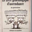 Arbre généalogique d'ascendance au format livre – Image 1