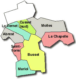 Canton de Cusset sud